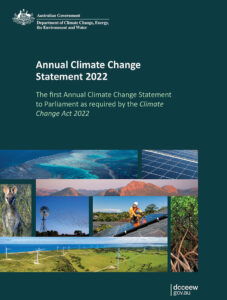 Annual Climate Change Statement 2022